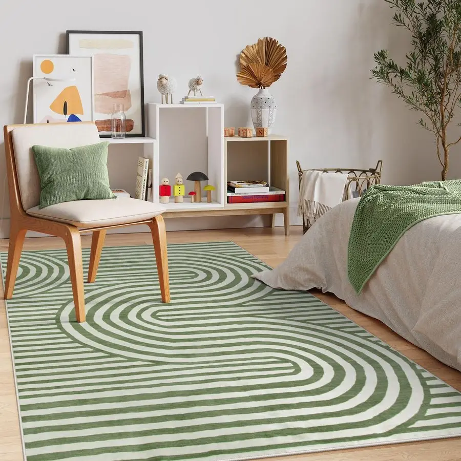 Soft Faux Wool Kids Rug image 2