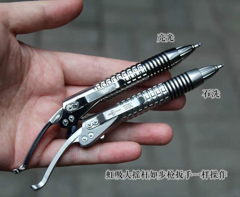 サイフォンペン チタン改良型 Microtech Siphon II Microtech