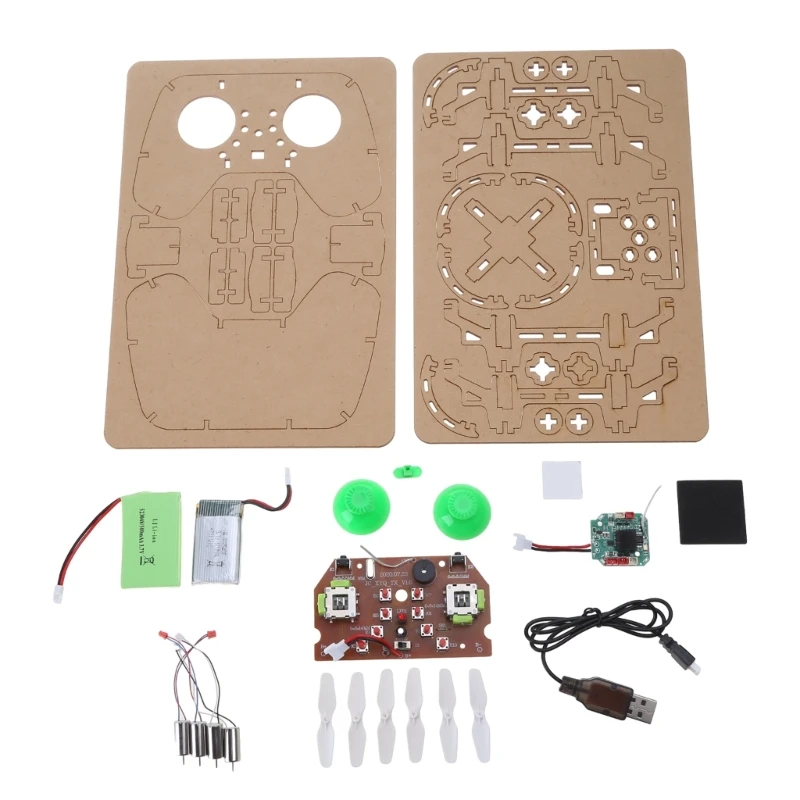 Lightweight Quadcopter Aircraft Model for Kids Gift DIY Lovers and Adults