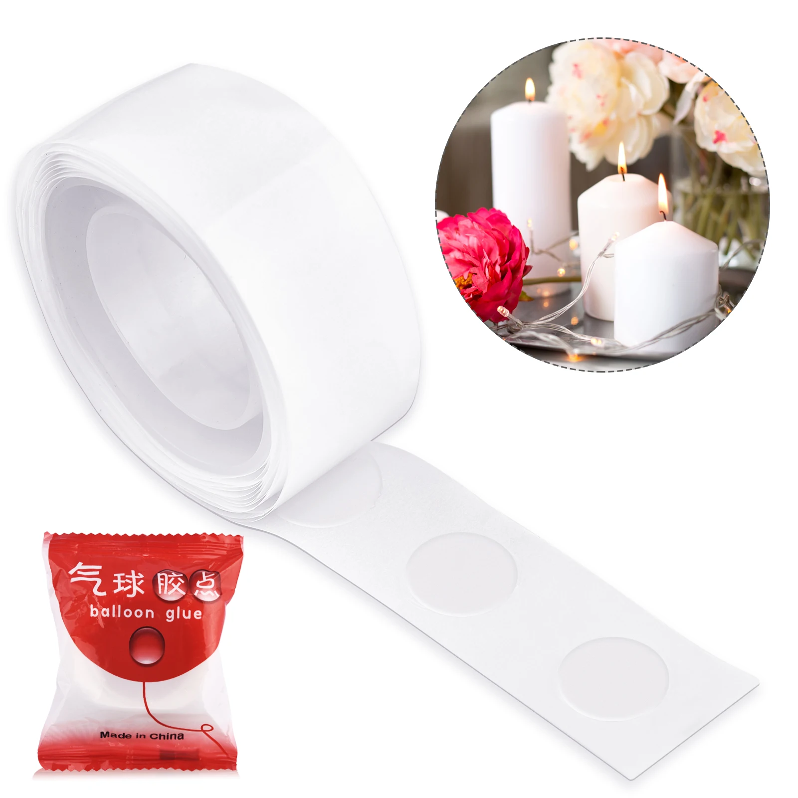 100pcs Wick Sticker