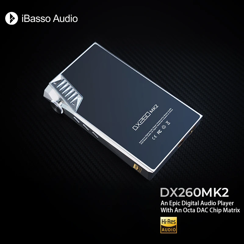 iBasso DX260MK2 무손실 음악 플레이어 MOD 연삭기 버전 안드로이드 HIFI MP3 휴대용 미디어 플레이어