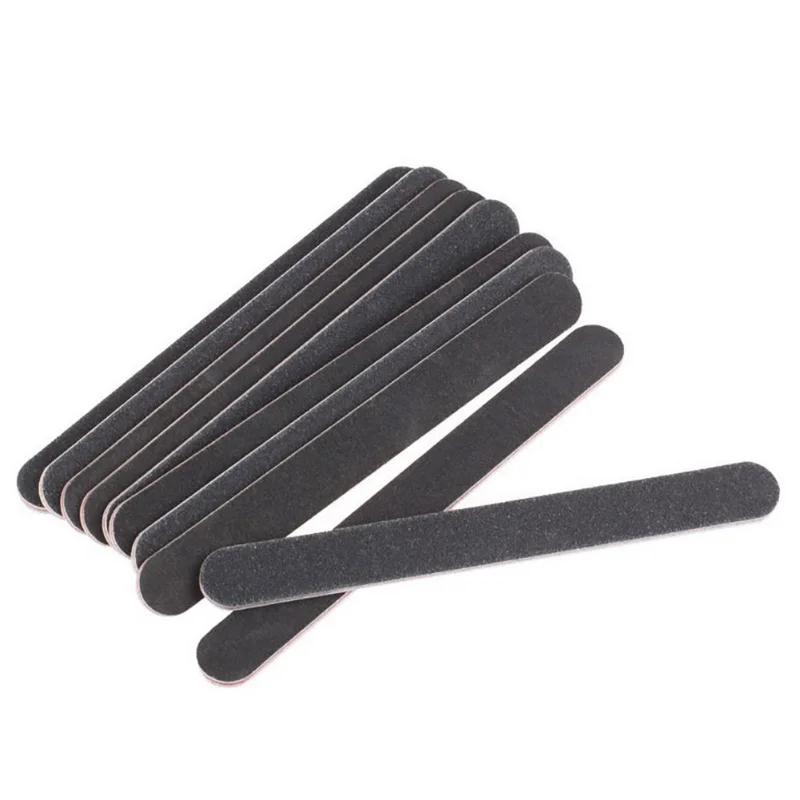 

10Pcs Nail Files Sanding 100/180 Round Grit Buffer Block Pedicure Manicure Buffing Polish Beauty Tools Professional Nail Files