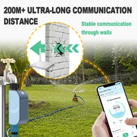 Умный Wi-Fi таймер полива сада Tuya автоматический спринклер дистанционная система капельного орошения открытый контроллер воды клапан Goole Hom — изображение 3