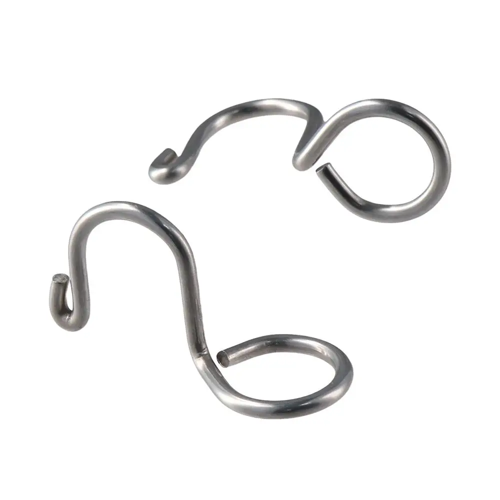 

20 pcs S-shaped Hanger Hooks Gold Stainless Steel Stainless Steel Material Hooks Silver Hanger Connection Hook Coat Hanger