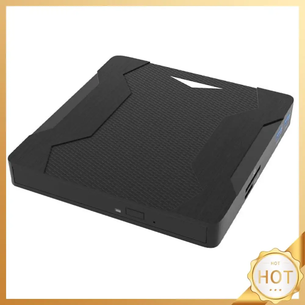 PC 데스크탑용 외부 광학 드라이브 플러그 앤 플레이 모바일 CD-ROM 드라이브, DVD ROM 재작성 드라이버, 무료 CD DVD 플레이어, USB3.0 TF SD