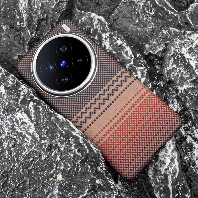 Ultra-Thin Aramid Fiber Carbon Magnetic Kevlar Phone Case