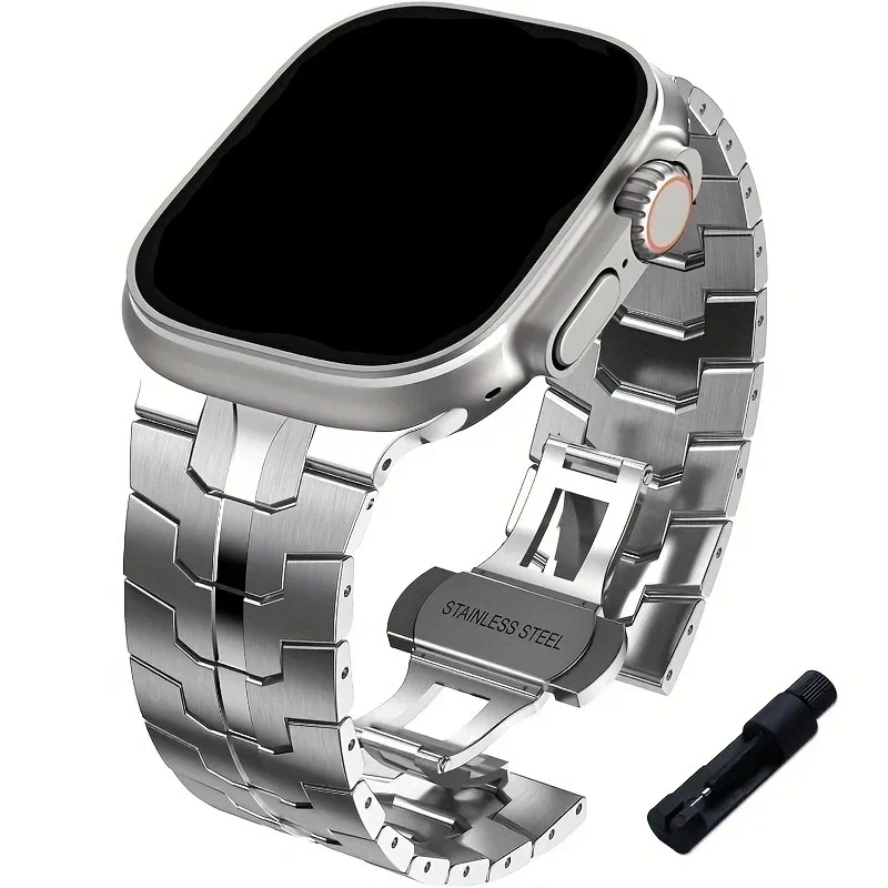 Stainless Steel Metal Strap Bracelet