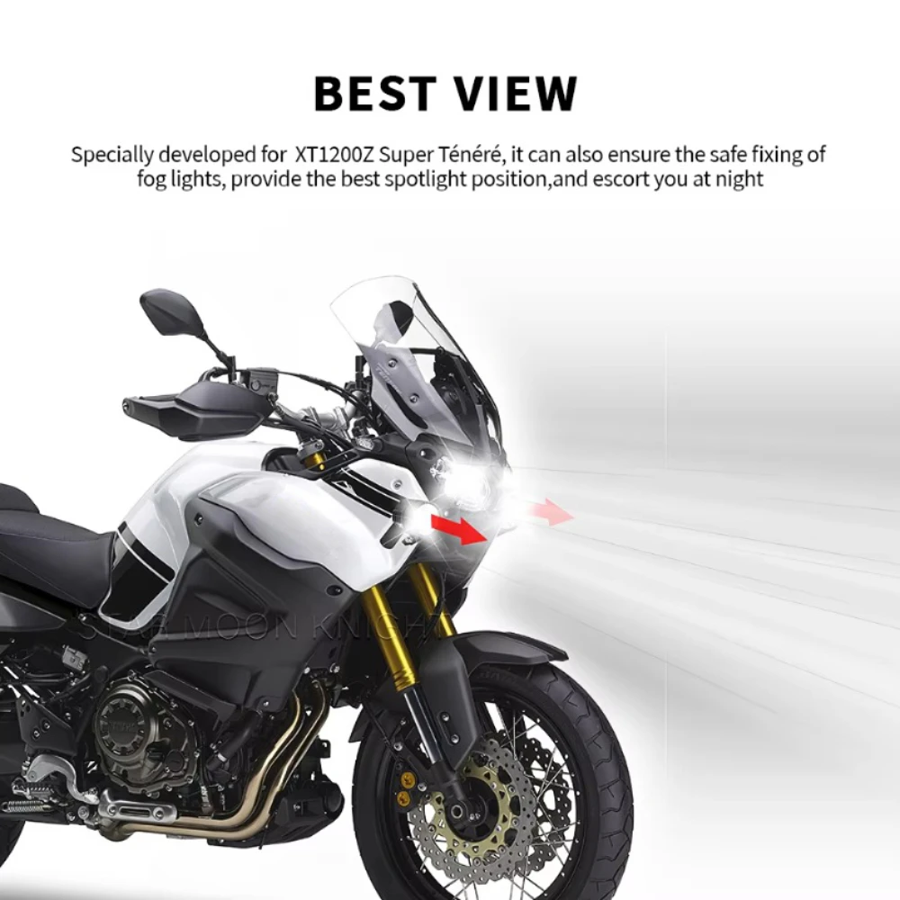 Yamaha XT1200Z XTZ 1200 슈퍼 테너 2014-오토바이 보조 조명 장착 브래킷 운전 안개 램프 스포트라이트 홀더