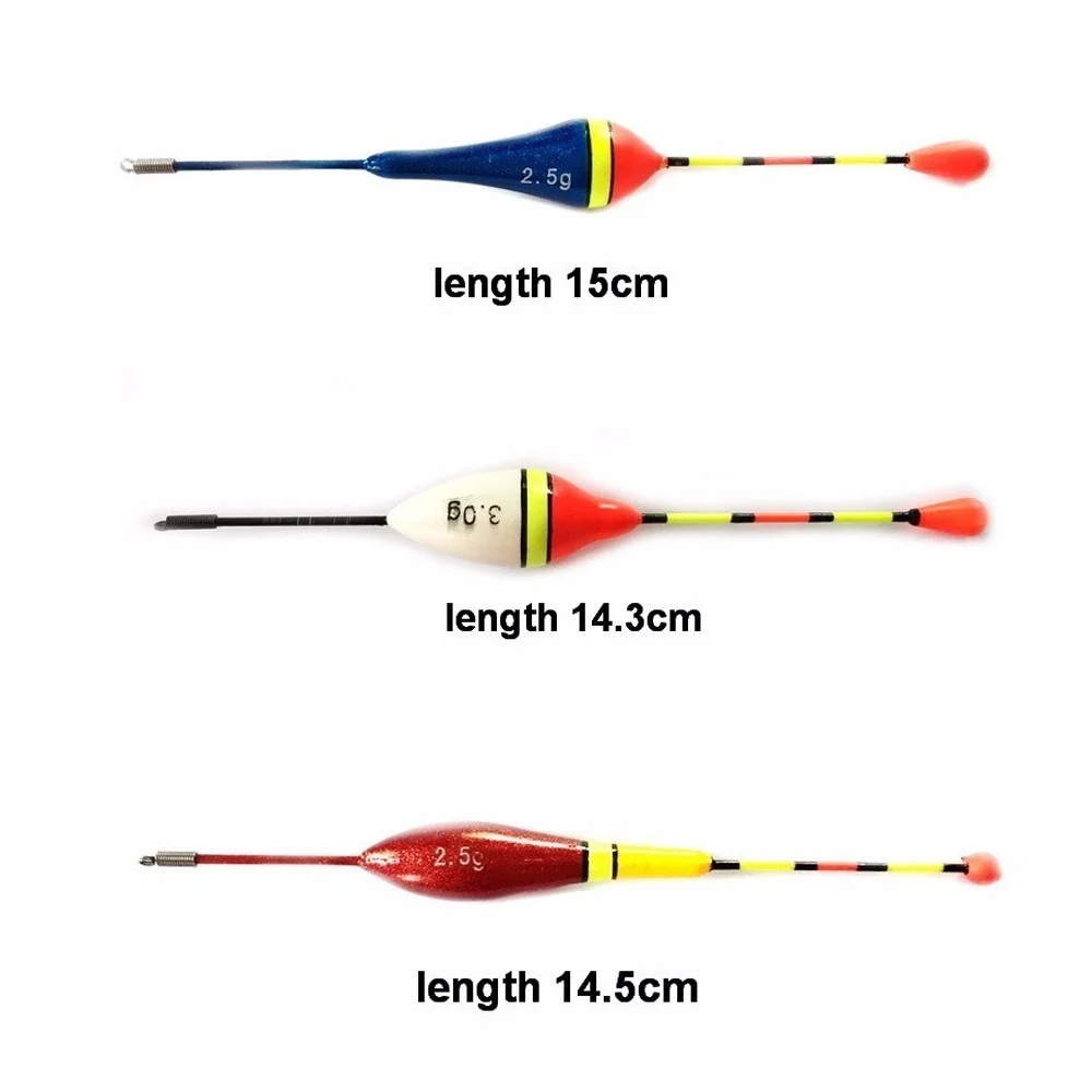 10PCS Angeln Schwimmt Set Boje Bobber Angeln Licht Stick Schwimmt Schwankende Mix Größe Farbe Float Boje Für Angeln Zubehör – Detail 8