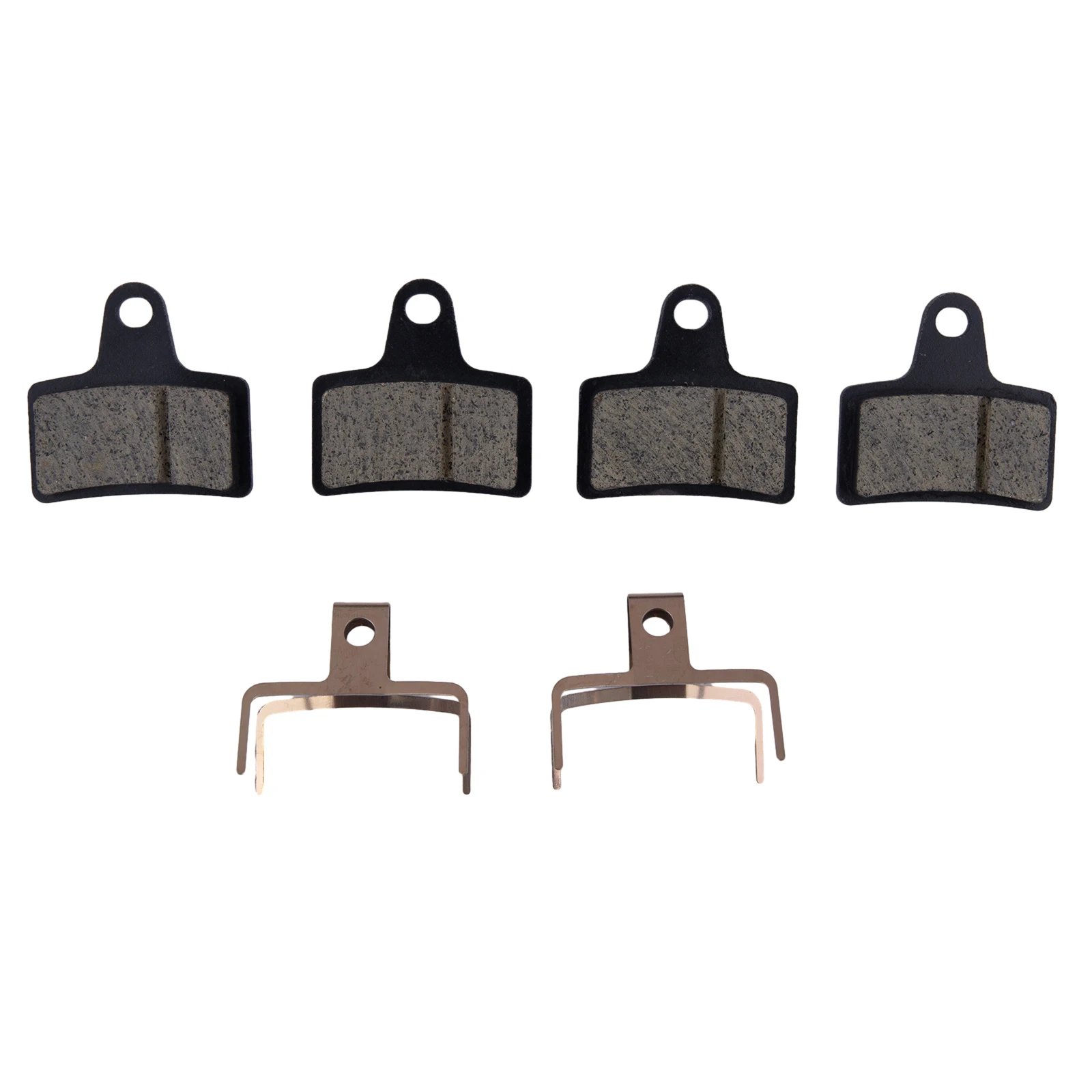 2 Pairs Bicycle Disc Brake Pad Bike Hydraulic Disc Brake Pads Semi-Metallic Full Metal Cycling Pads For Ebike Calipers Bicycle Disc Brake Pads