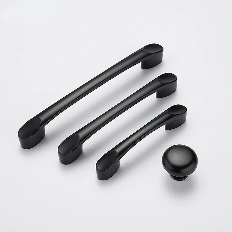 Zinc Alloy Cabinet Handles American style Kitchen Cupboard Door Pulls Drawer Knobs Fashion Furniture Handle Hardware furniture handles kitchen door handles