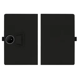 Premium Flip Cover for 14.3 - Inch Tablets - Foldable Stand & PU Leather Folio with Handheld Design (Black)