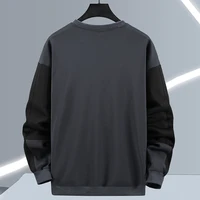 Streetwear Patchwork Sweatshirt Men Plus Size 10XL 11XL Sweatshirts Spring Autumn Tracksuit Men Big Size 11XL 2