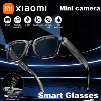 Xiaomi W600 AI Occhiali intelligenti Photo Sense Camera Bluetooth Chiamata musicale Registrazione intelligente Ip65 Occhiali Bluetooth impermeabili