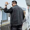 Men's denim vest men's blue Korean jacket sleeveless large yards cowboy vest handsome tide vest for men 7XL 6XL 5XL 3