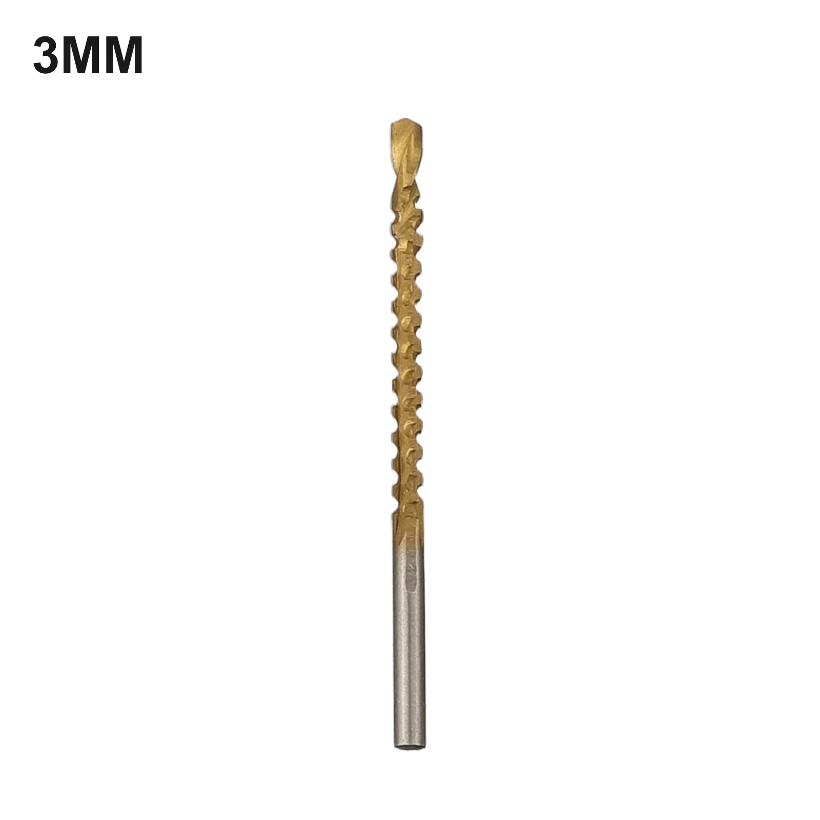 

1pc HSS Drill Bit Spiral Screw Metric Composite Tap Wood Cutting Drilling135-degree Split Point Straight Shank Prevents Walking