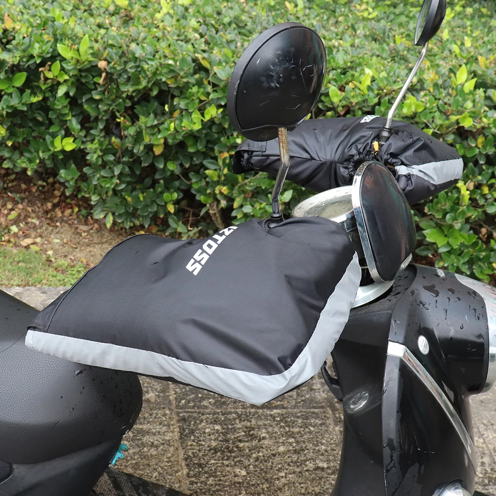 Waterproof Motorbike Handlebar Muff Rainproof Grip Cover