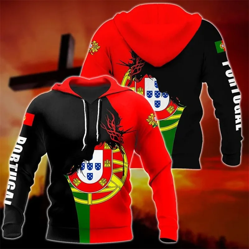 thumbnail image 1 of Sudadera con capucha con estampado 3D de Jesús cristiano bendiga a todos para hombres, sudaderas con capucha con gráfico de crucifijo, suéteres geniales de moda para niños, tops Harajuku, 1 of 5