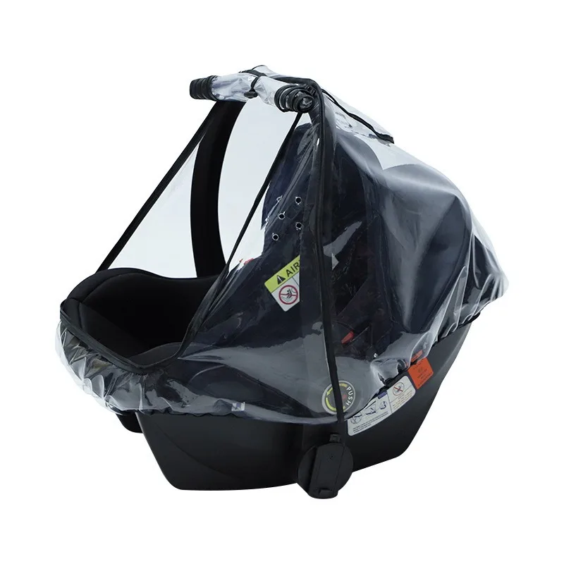 Universal Car Seat Rain Cover Windproof Waterproof Dustproof Snowproof Protective Cover Dual Zippers and Side Vents