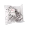 Cute Rabbit Plush Gray Small Dog Toy Puppy Cartoon Animal Pet Squeak Toy 6