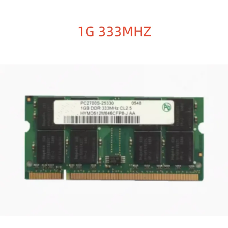 Sacred PC Pc2700 Sodimm 200 1Go (2 X 512Mo) DDR 333MHz PC2700 200-PIN SODIMM MÉMOIRE KIT POUR Intel N100