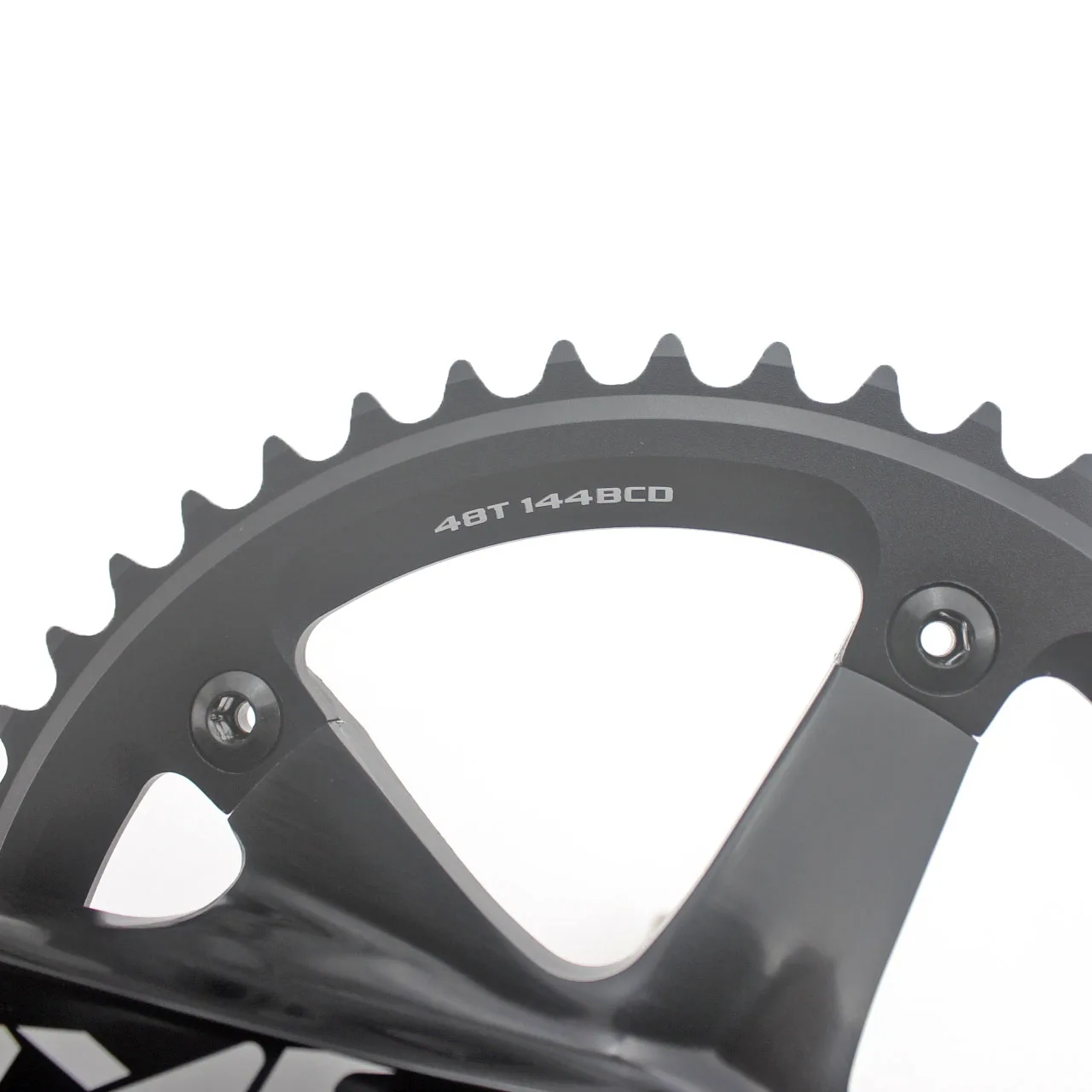 Fixed Gear Crankset BCD144 Bike Crank 165mm 48T Chainwheel