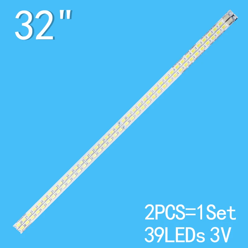 

39 LED TV backlight strip For 32E20RE CRH-CW3256301303R1ASRev1.1 CRH-CW3256301303L1ASRev1.1 7710-632000-L050 7710-632000-R050