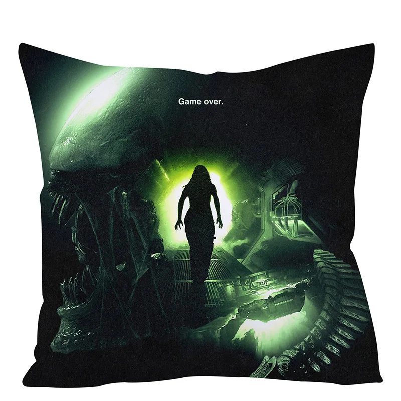 Alien Romulus Pattern 45x45cm Pillow Case Restaurant Living Room Seat Bedroom Car Office Throw case baby pillowcase