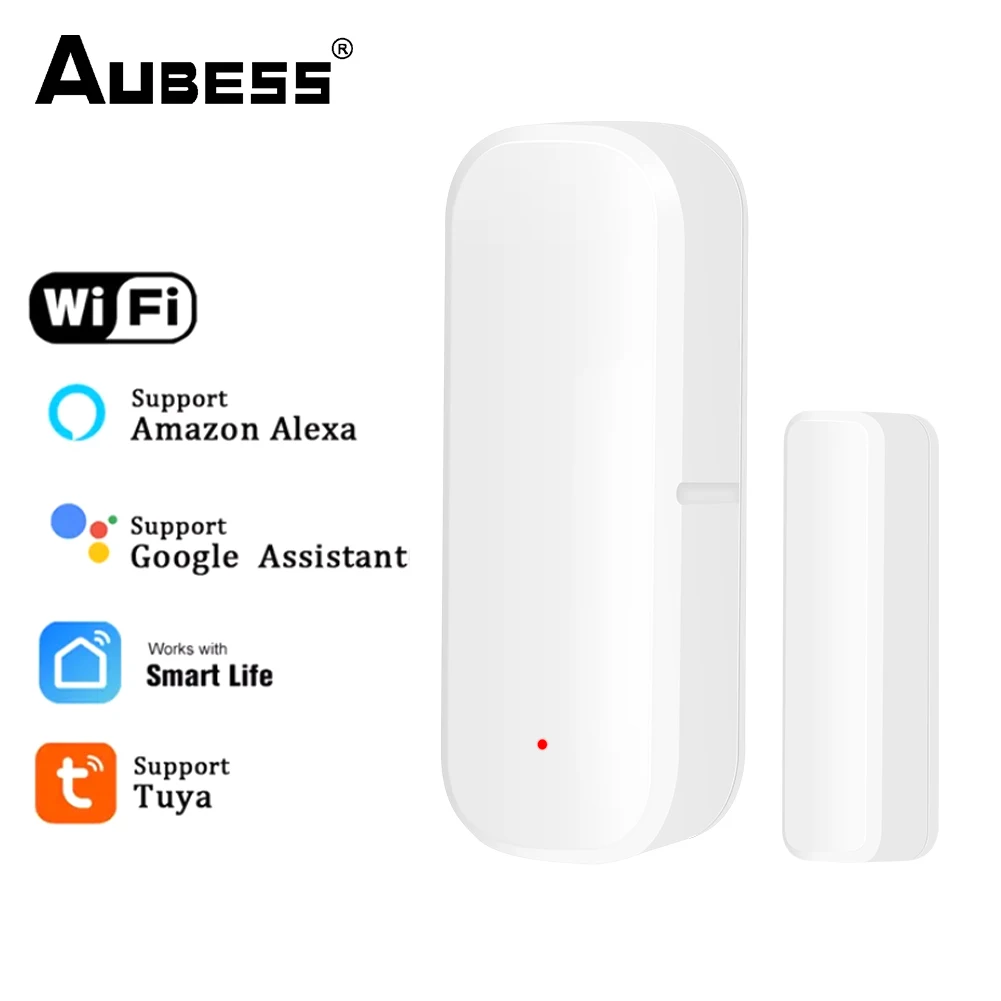 

Tuya Wifi Door Sensor Window Entry Sensor Security Burglar Door Sensor Alarm Smart Life Magnetic Door Sensor Alexa Google Home