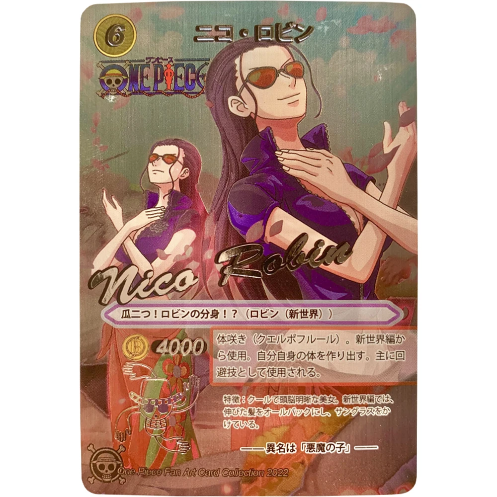9pcsset One Piece Flash Cards Nico Robin Set Kawaii Anime Girls Collection Cards Stamping Flash Cards Gift Toys Www Publicayo Com