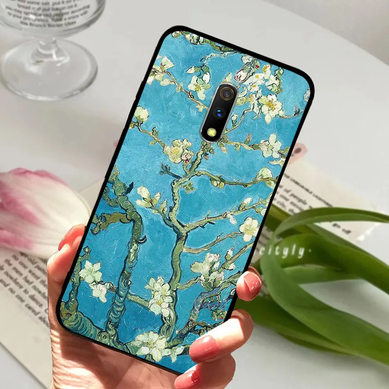 Animal Cartoon Soft Silicone Phone Cover - Black Coque