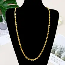 

Men Necklace Solid Color Simple Unisex Individual Women Necklace for Gift