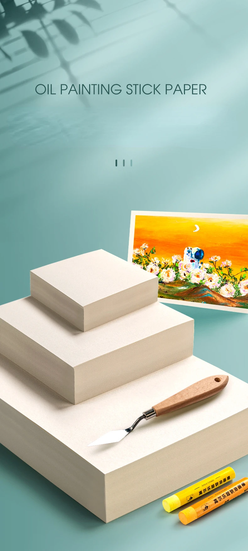 Carta Pastello Mont Marte A4 - Blocco Da 20 Fogli 200g/m² Per Pastelli A Olio E Morbidi - Foto 10