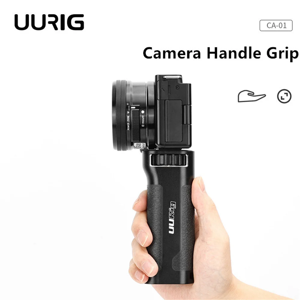 Camera Gimbal Stabilizer UURig Camera Phone Grip for Smartphone Handle Stabilizer 1/4