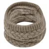 3-15 Years Kids Winter Scarf For Children Knitted Baby Ring Scarf Children Scarf Neck Cotton Thickened Collar Scarves For Girl 1