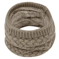 3-15 Years Kids Winter Scarf For Children Knitted Baby Ring Scarf Children Scarf Neck Cotton Thickened Collar Scarves For Girl 1