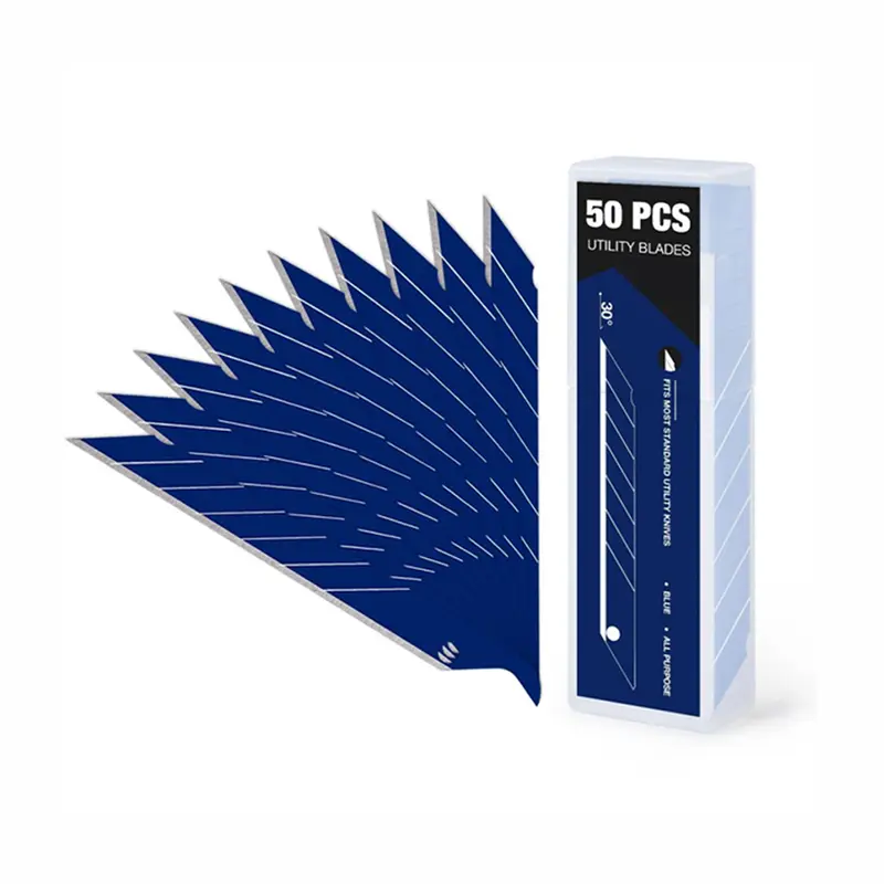 EHDIS 50/100pcs 30 Degree Snap Off Replacement Blades Utility Knife Cutter Spare Blade Car Wrap Vinyl Film Engrave Cutting Tools - Image 9