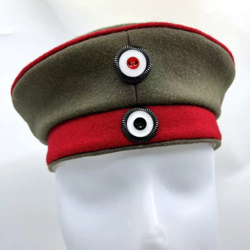 Deutsch Uniform Kappe Kratzchen Feldmutzen Field Cap Preußische 