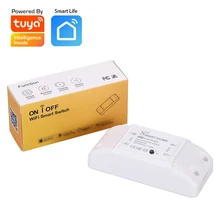 

Tuya DIY Bluetooth Wi-Fi Smart Light Switch Timer Smart Life APP Wireless Remote Control Works with Alexa Google Home