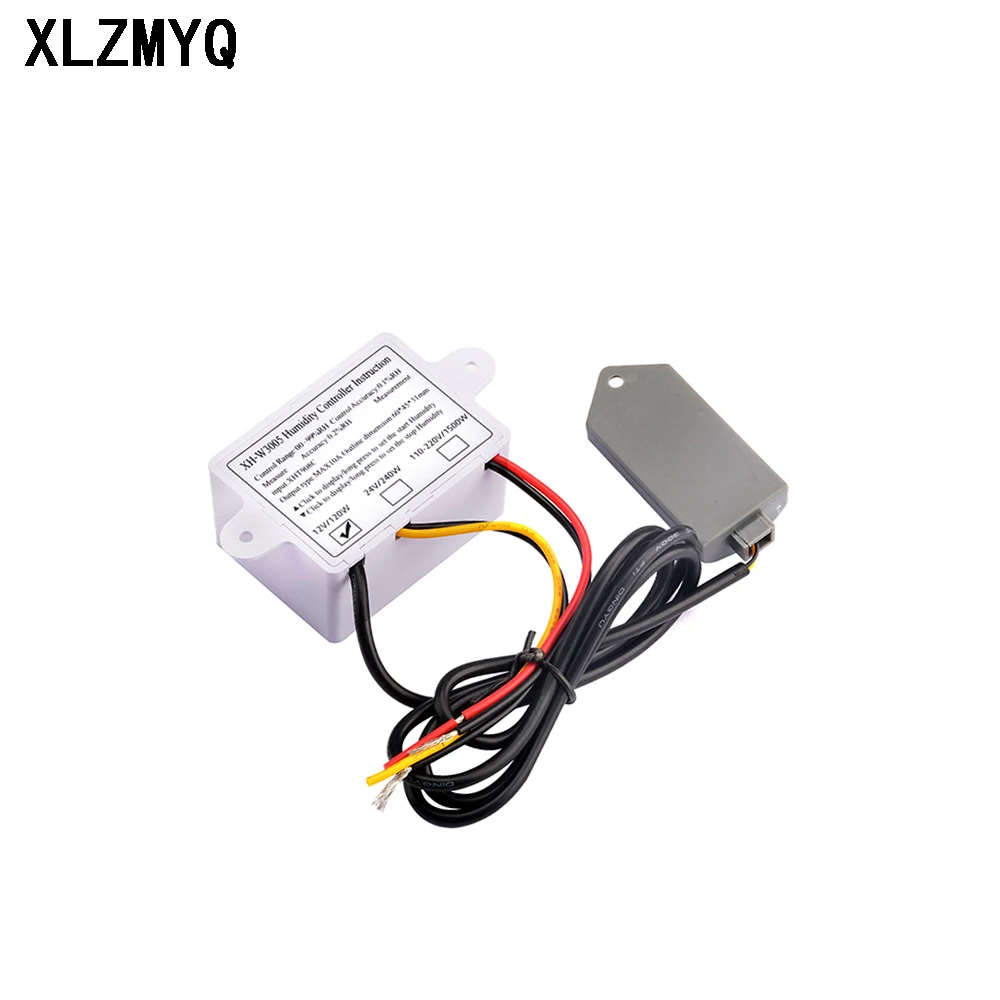 W3005 Digital Humidity Controller XH-W3005 12V 24V 220V Humidistat Hygrometer Humidity Control Switch Regulator Humidity Sensor