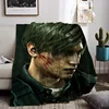 Double Bed Blanket Fluffy Leon Kennedy Decorative Sofa Blankets for Winter Bedroom Decoration Bedspread the Throw Warm Soft Nap 2