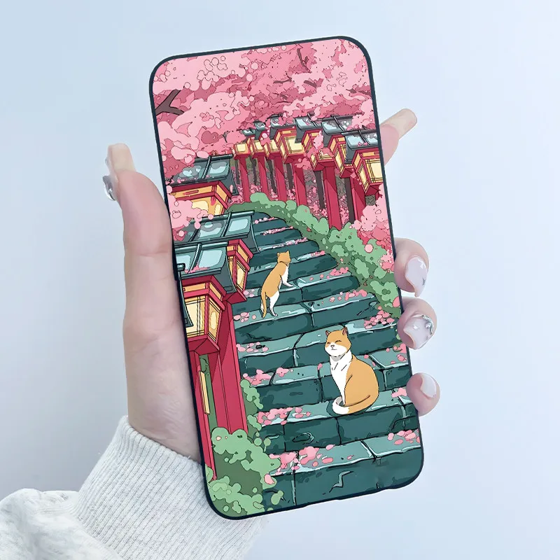 Charming Printed Silicone Protective Phone Case