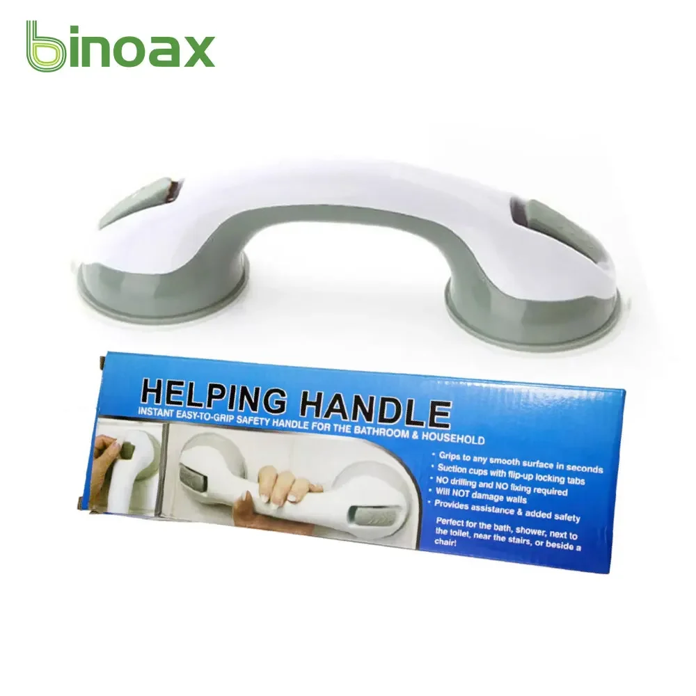 

Shower Handle Safety Helping Handle Anti Slip Support Toilet Bathroom Safe Grab Bar Handle Vacuum Sucker Suction Cup Handrail