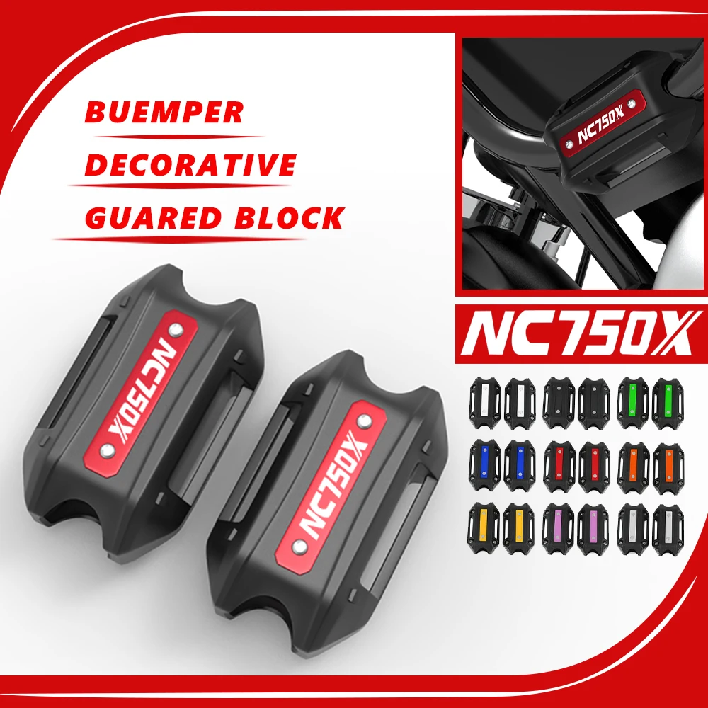 

NC750X Motorcycle For HONDA NC 750X NC750 X 2012-2018 2019 2020 2021 2022 Engine Protection Bumper Protection Block Accessories