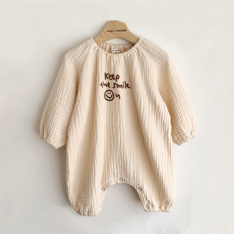 

Baby Romper For Boys Girls Linen Newborn Infant Playsuit Overalls Cotton Long Sleeve Bodysuits Toddler Jumpsuit Newborn Clothes