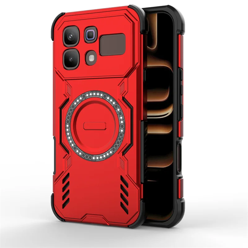 Lens Protection Heat Dissipation Case with Magnetic Wireless Charging Feature