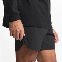 Summer New Gym Jogging sports Shorts Men's Sports Fitness Quick-drying Multiple pockets Running Shorts woven Men Casual Shorts 2
