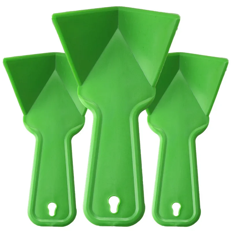 Plastic Drywall Corner Scraper Stucco Shovel Spatula Spade for Floor Wall Ceramic Tile Grout Construction Tools 4/3/2/1pcs drywall corner scraper