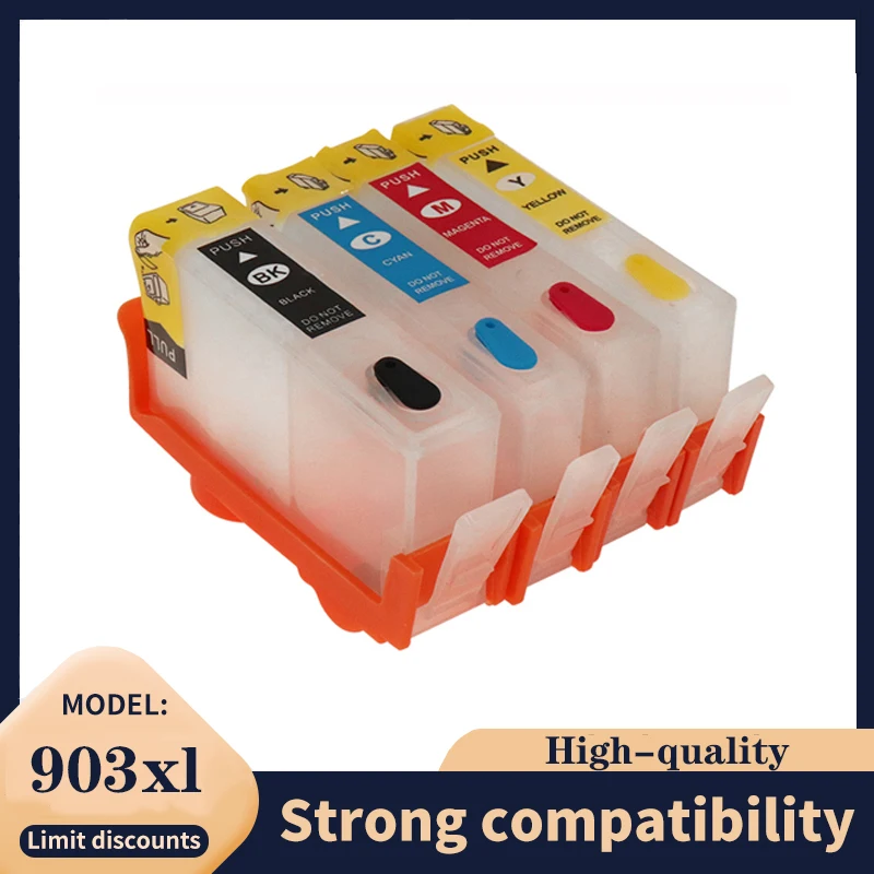 903Xl Per Hp 903Xl 903 Xl Hp903Xl Cartuccia Di Inchiostro Ricaricabile Per Stampante Hp 903 Officejet Pro 6950 6960 6970 6975