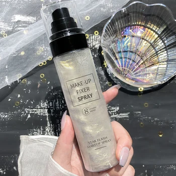 100ml Makeup Fixer Spray impermeabile antisudore controllo dell'olio a lunga durata idratante trucco fissante Spray cosmetici nuovo 1